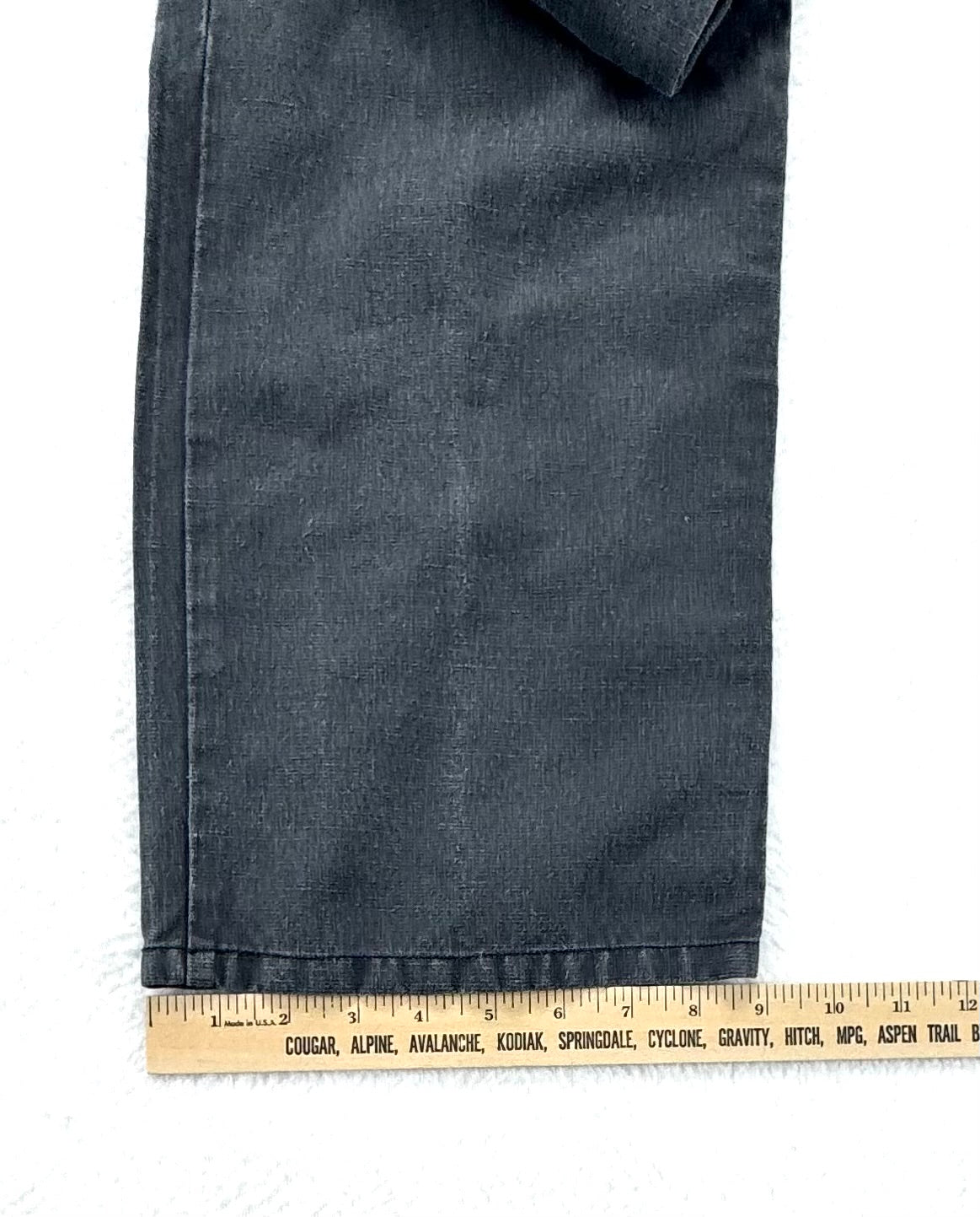 Patagonia Hemp Blend Pants – Men’s 34 – Lightweight Washed Gray – Vintage Style