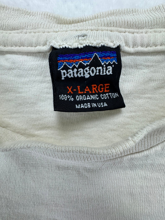 Vintage Patagonia “Support Sustainable Forestry” Organic Cotton T-Shirt – USA Made – XL
