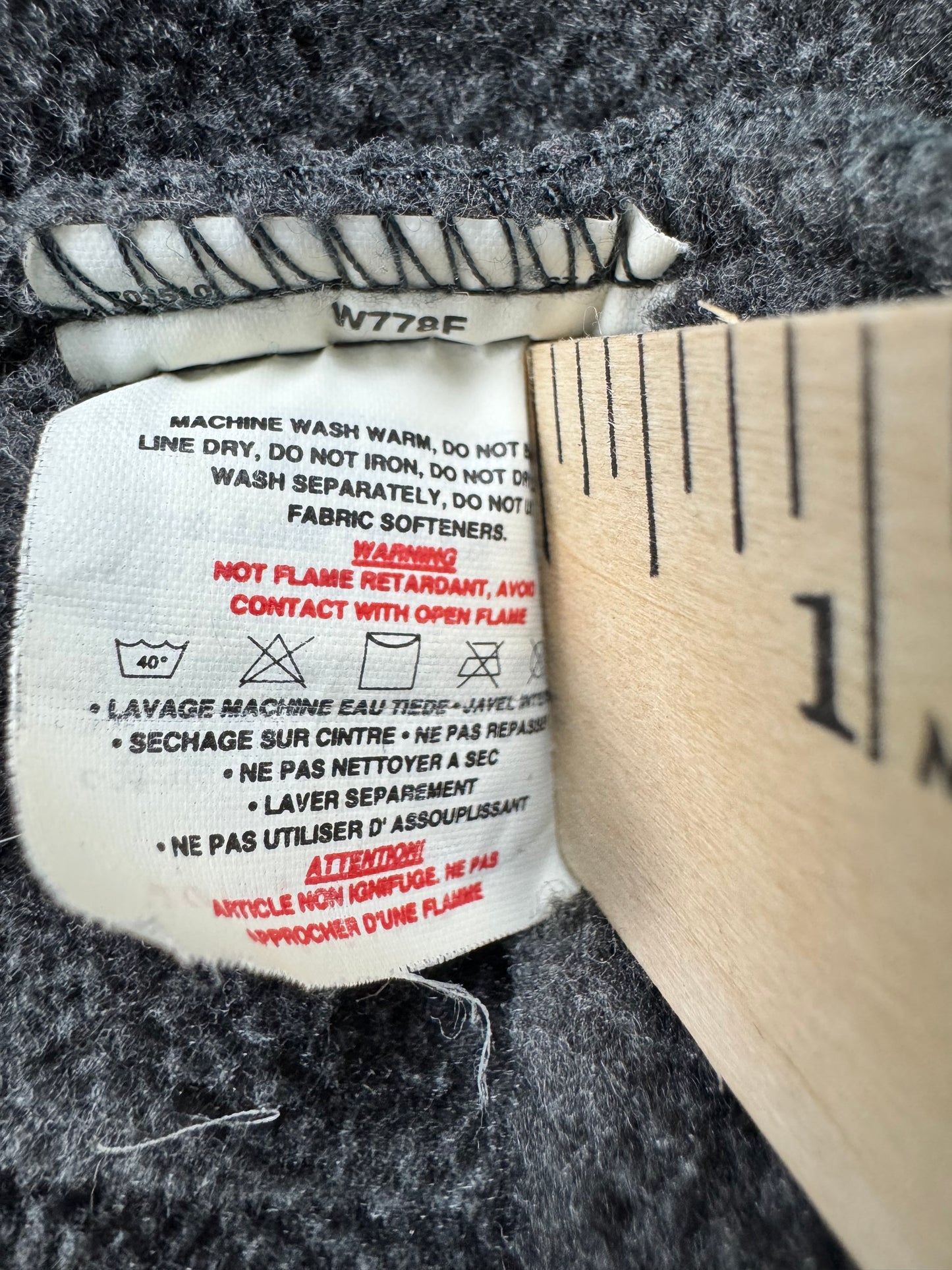 Vintage Patagonia Synchilla Chore Jacket – Made in Canada – Men’s Large – Charcoal
