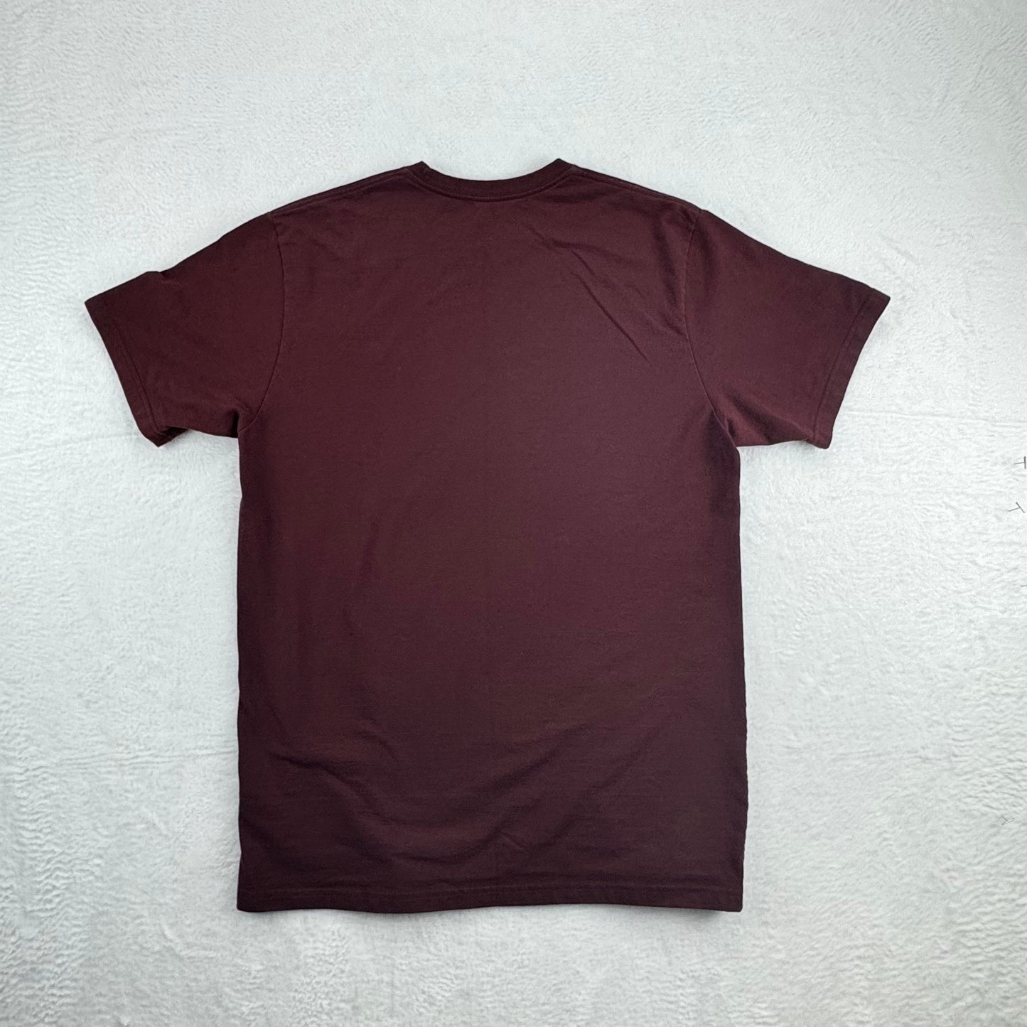 Patagonia Built to Endure Graphic T-Shirt Burgundy Organic Blend Men's Large