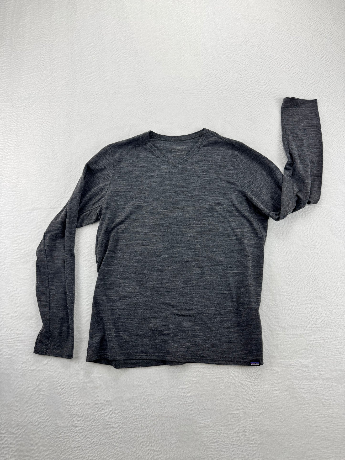 Patagonia Women’s Everyday Merino Wool Long Sleeve Top – Charcoal Gray