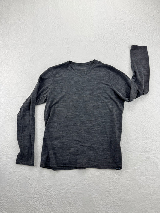 Patagonia Women’s Everyday Merino Wool Long Sleeve Top – Charcoal Gray