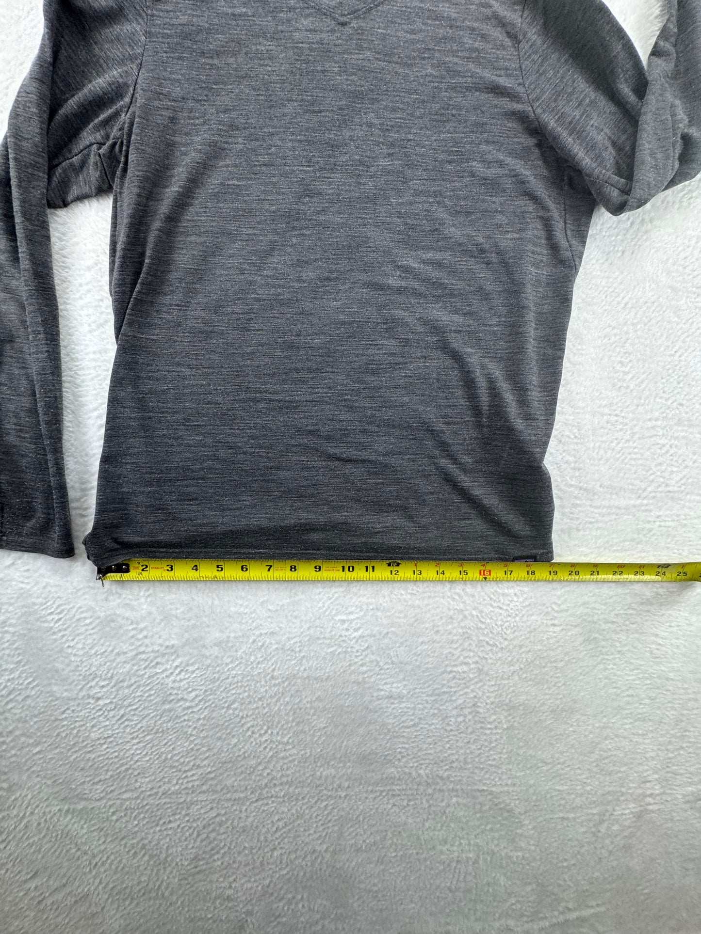 Patagonia Women’s Everyday Merino Wool Long Sleeve Top – Charcoal Gray