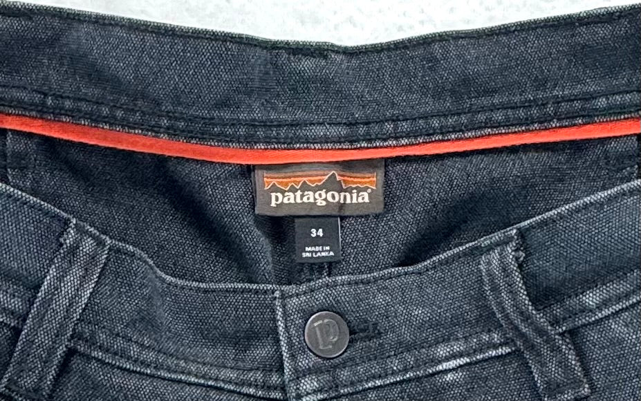 Patagonia Iron Forge Hemp® Cargo Work Pants – Men’s 34 – Ink – Heavyweight