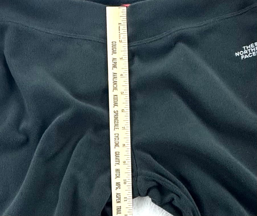 The North Face Polartec Fleece Pants – Black – Women’s – Relaxed Fit- Size Largearge