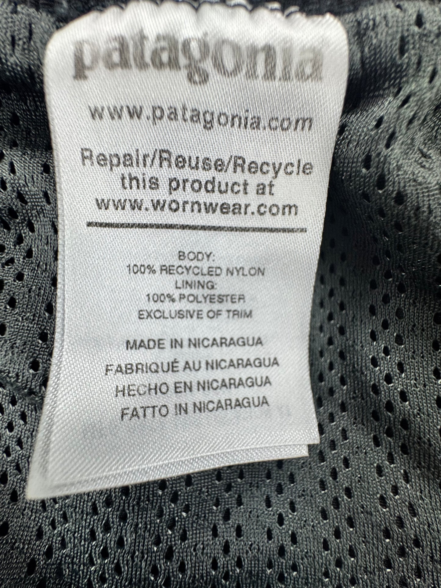 Patagonia Baggies Shorts – Black – 7” Inseam – Men’s Large