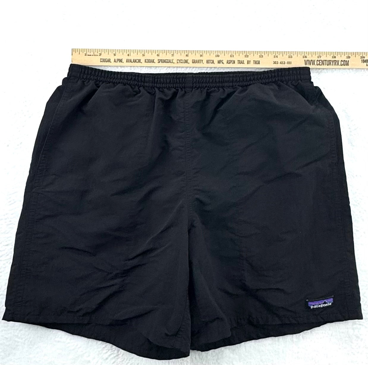 Patagonia Baggies Shorts – Black – 7” Inseam – Men’s Large