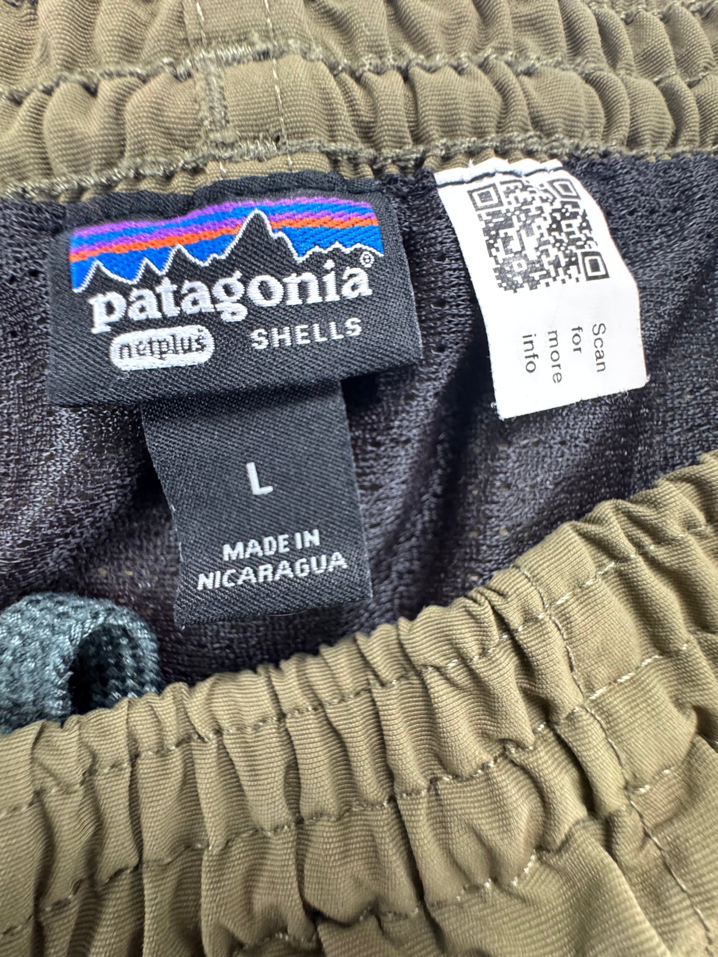 Patagonia Baggies Shorts – Olive – 7” Inseam – Men’s Large