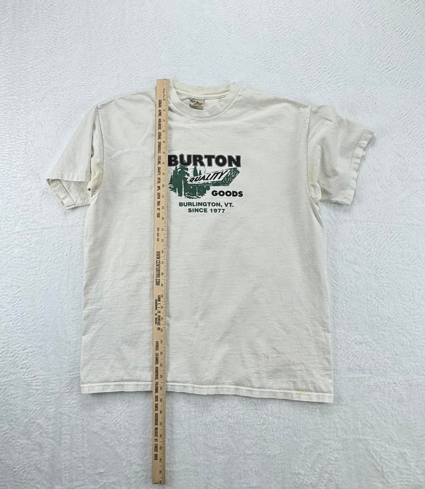 Vintage Burton “Quality Goods” T-Shirt – USA Made – XL – Burlington VT