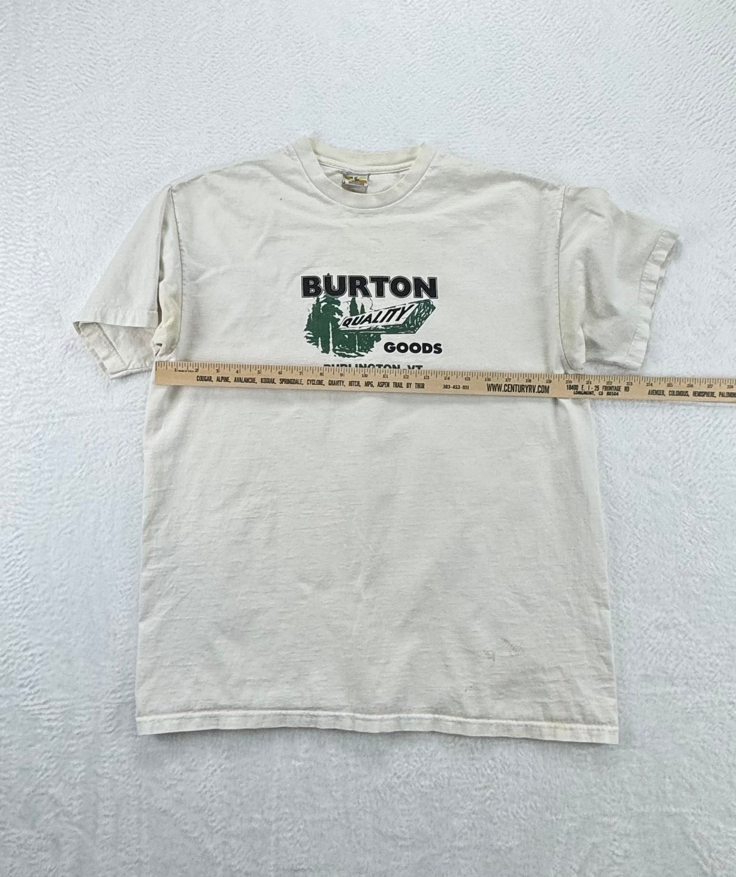 Vintage Burton “Quality Goods” T-Shirt – USA Made – XL – Burlington VT
