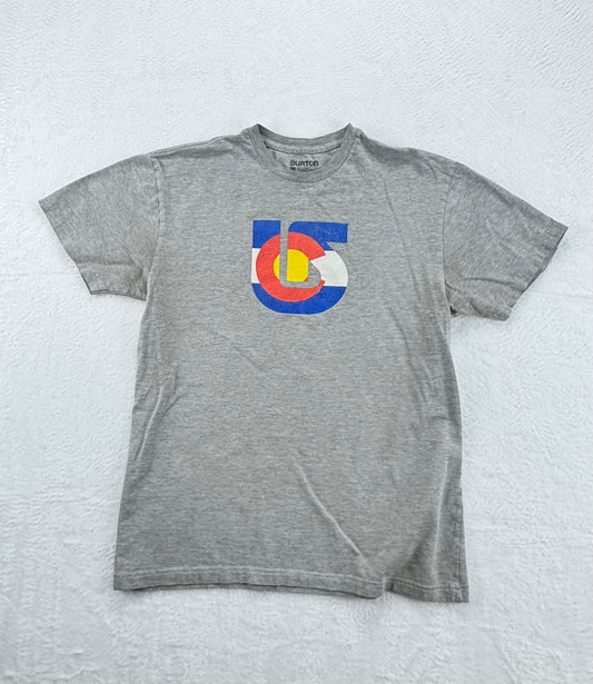 Burton Colorado Logo T-Shirt – Grey – Men’s Large