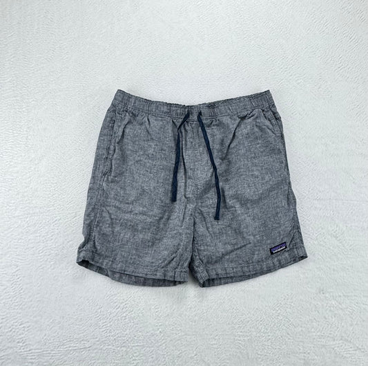 Patagonia Natural Baggies Shorts – Hemp Organic Cotton – Grey – Size L