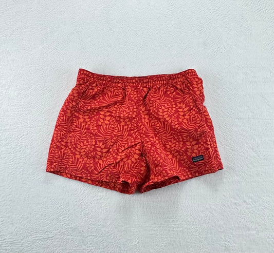 Patagonia Women’s Board Shorts Cover-Up – Orange Floral – Size M – Costa Rica