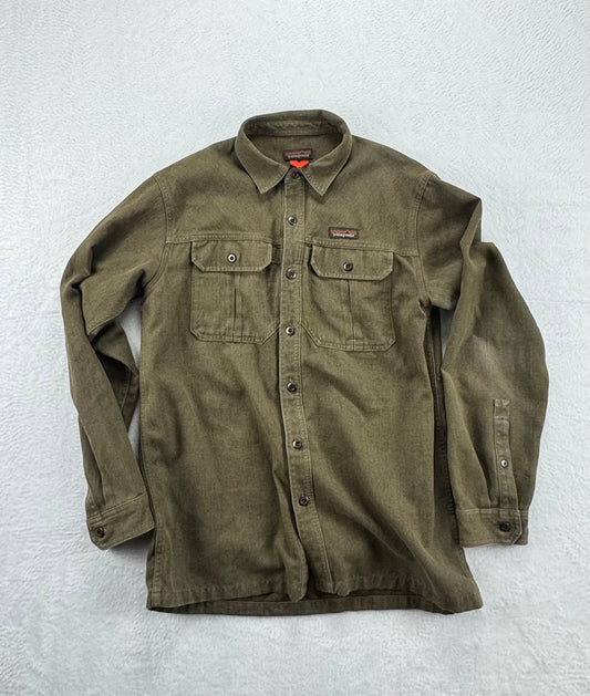 Patagonia Iron Forge Hemp Work Shirt – Olive – Men’s Medium