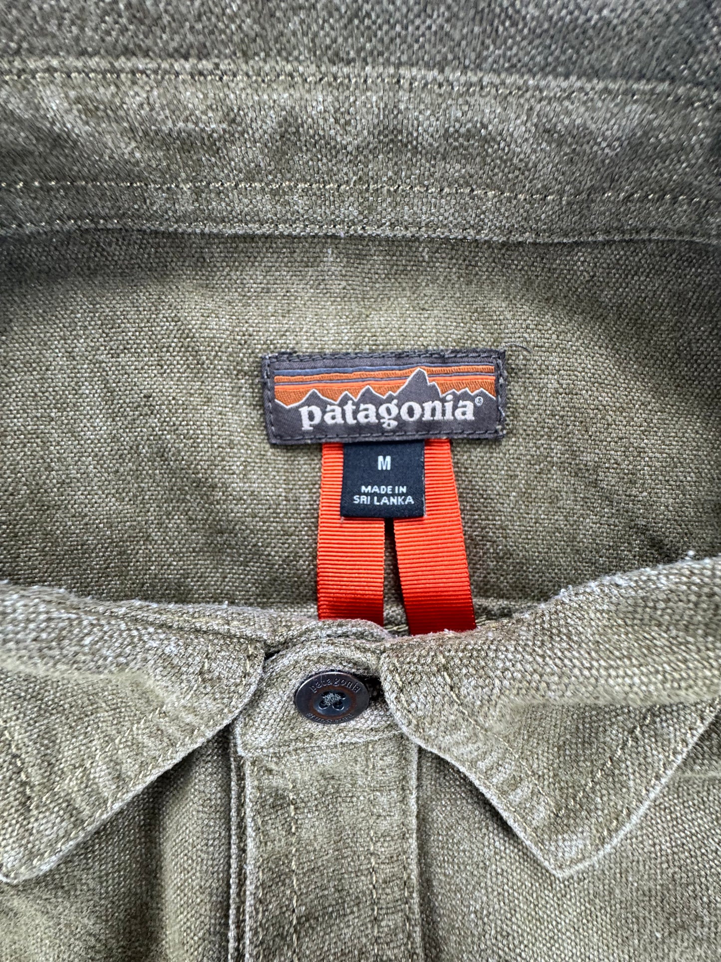 Patagonia Iron Forge Hemp Work Shirt – Olive – Men’s Medium