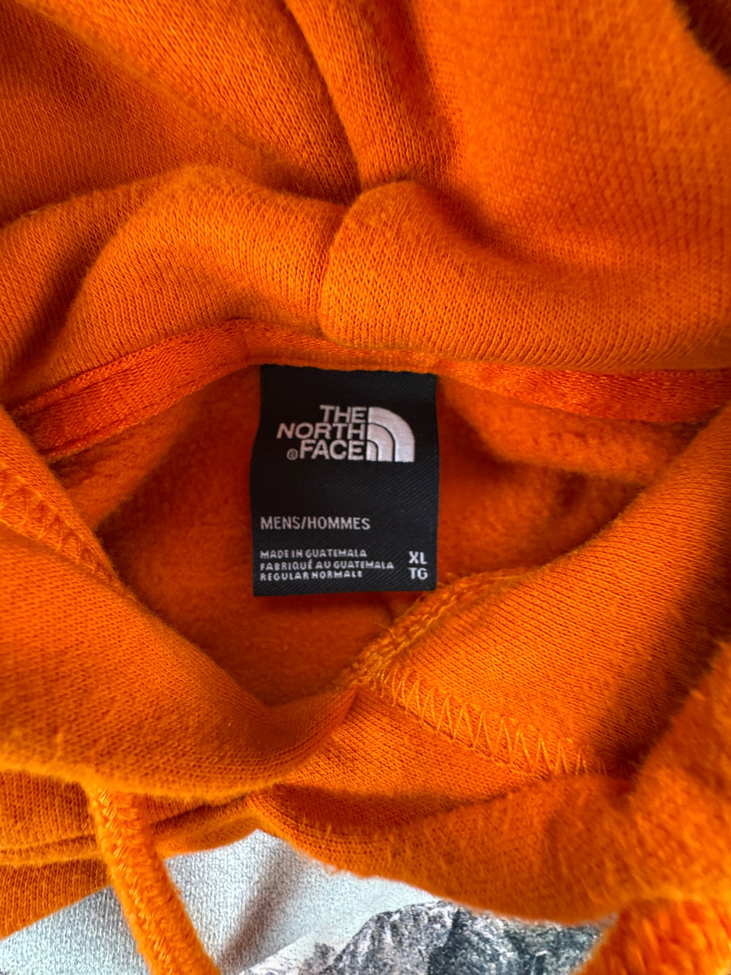 The North Face Bear Graphic Hoodie – Orange – Men’s XL