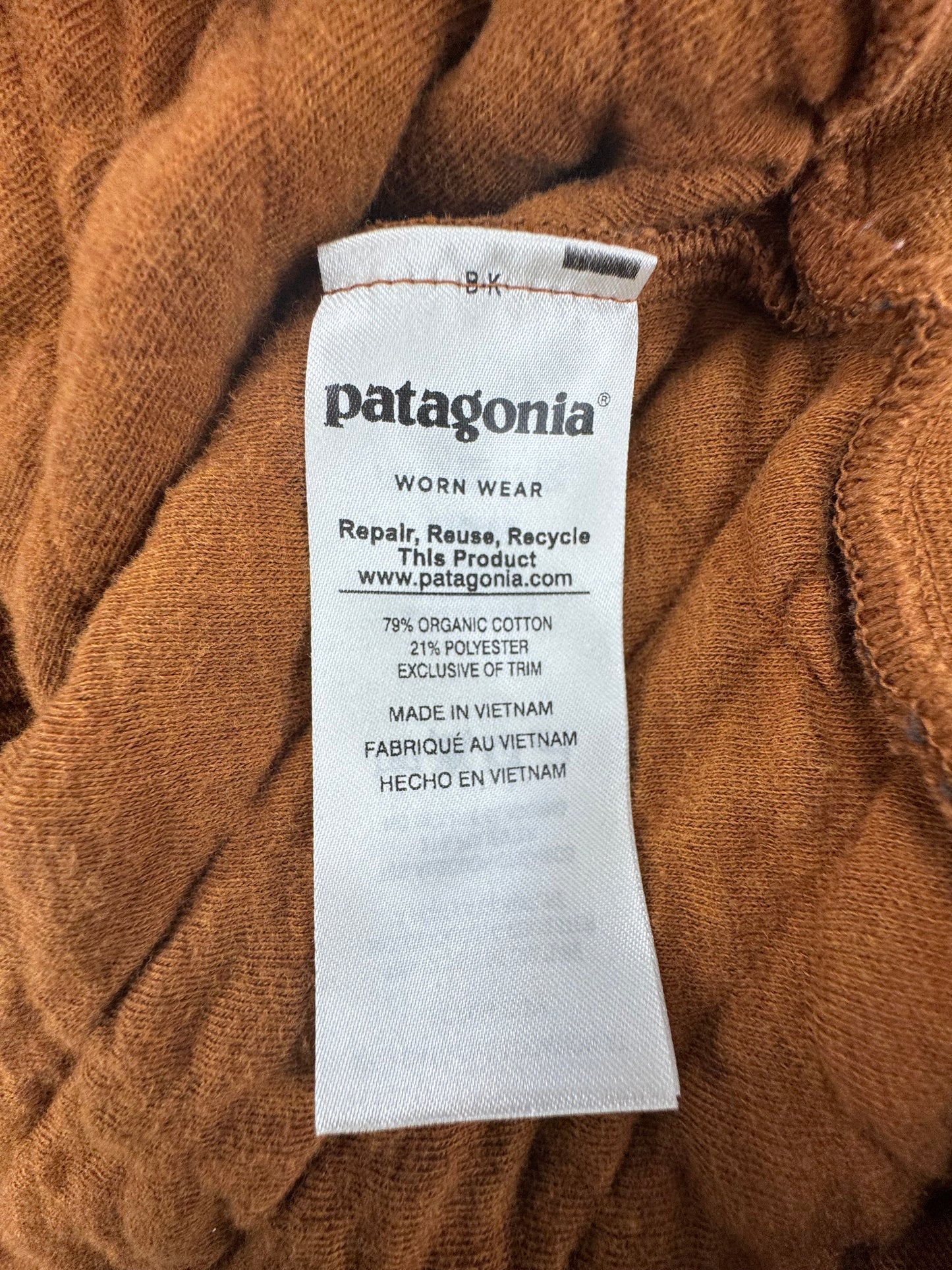Patagonia Men’s Quilted Organic Cotton Snap-T Pullover – Brown – Large – Workwear Heritage