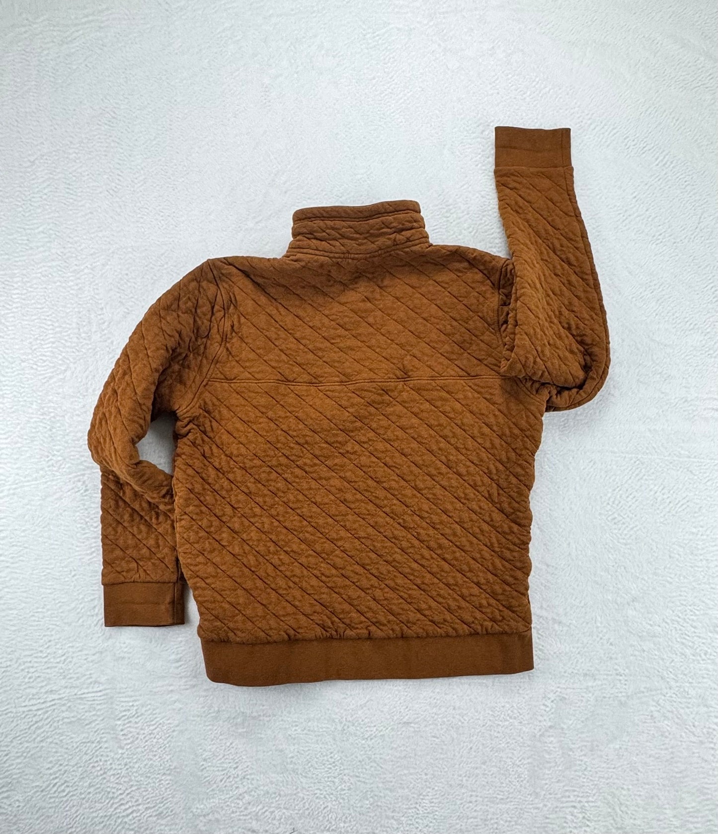 Patagonia Men’s Quilted Organic Cotton Snap-T Pullover – Brown – Large – Workwear Heritage