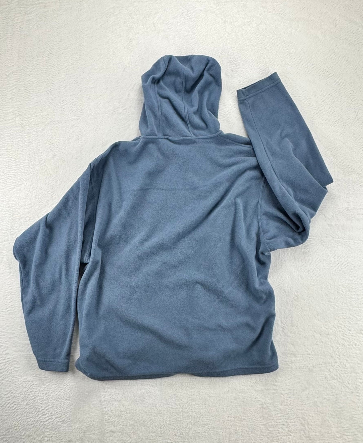 Patagonia Micro D-Luxe Fleece Hoodie – Made in USA – Blue – Men’s XL