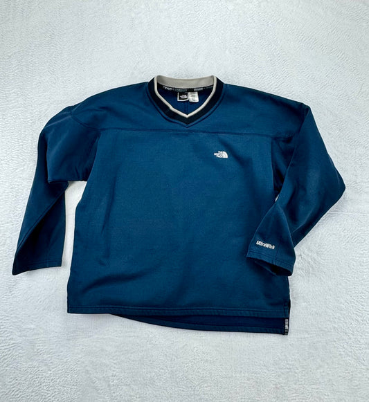 Vintage The North FaceVintage The North Face Tekware UltraWick Fleece Pullover – Made in USA – Blue – Men’s Large