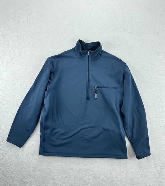 Patagonia Men's Activist Fleece 1/4 Zip Pullover – Blue – Made in USA – Size XL