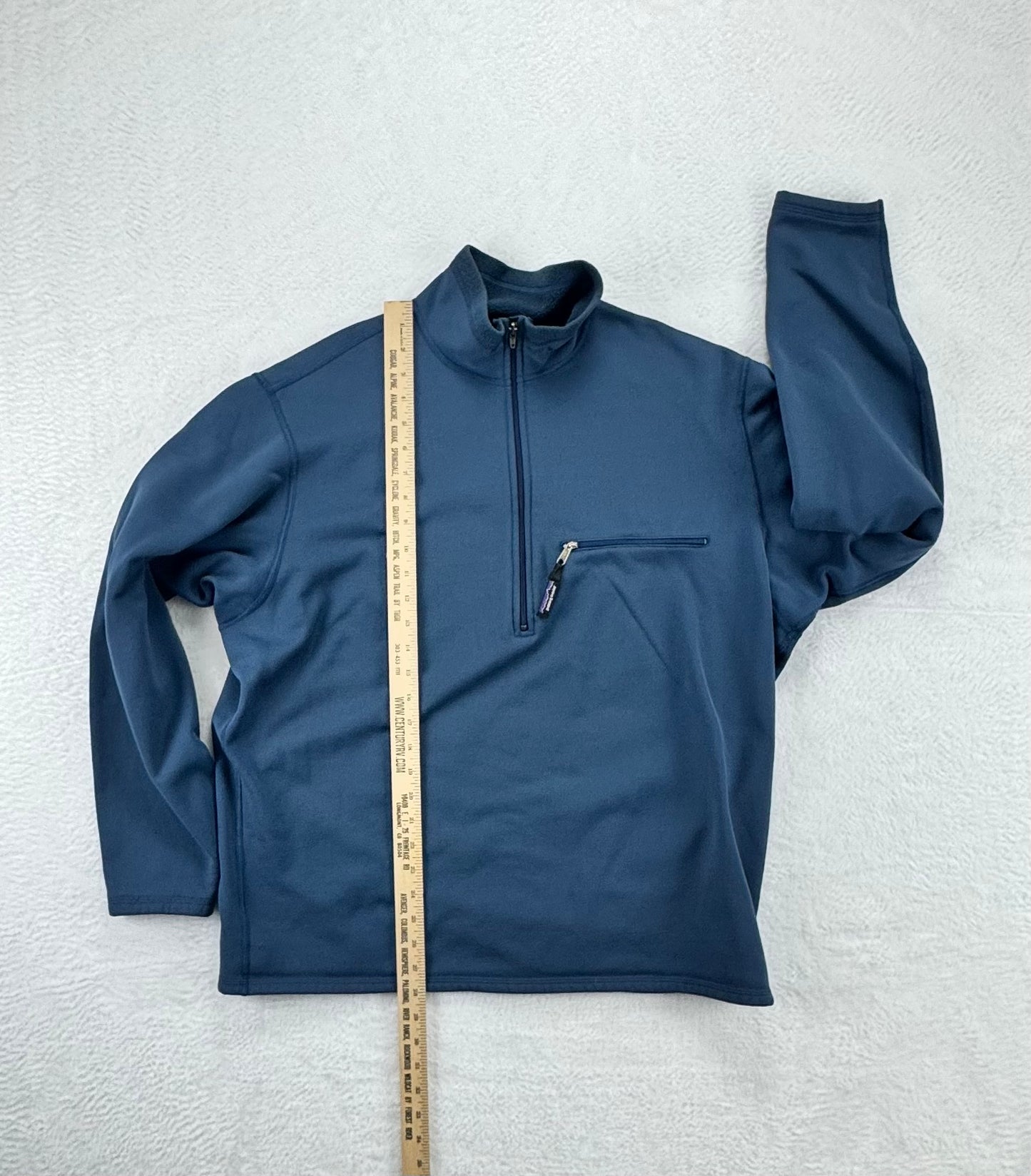 Patagonia Men's Activist Fleece 1/4 Zip Pullover – Blue – Made in USA – Size XL