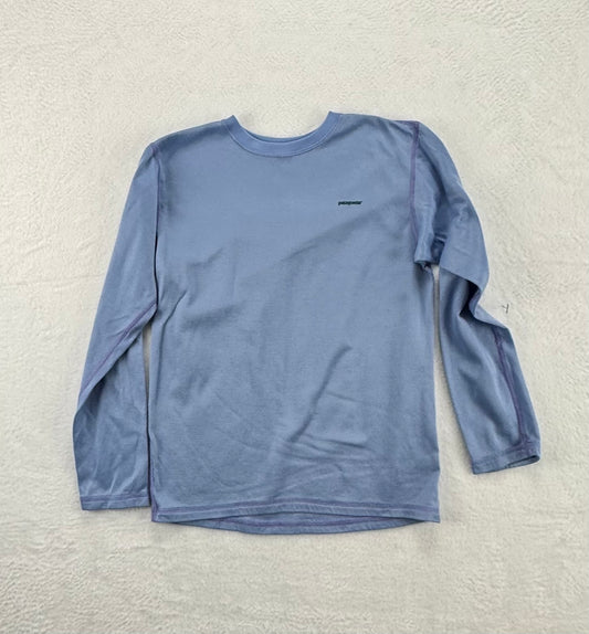 Vintage Patagonia Capilene Kid's XL Long Sleeve Base Layer – Blue – 100% Polyester