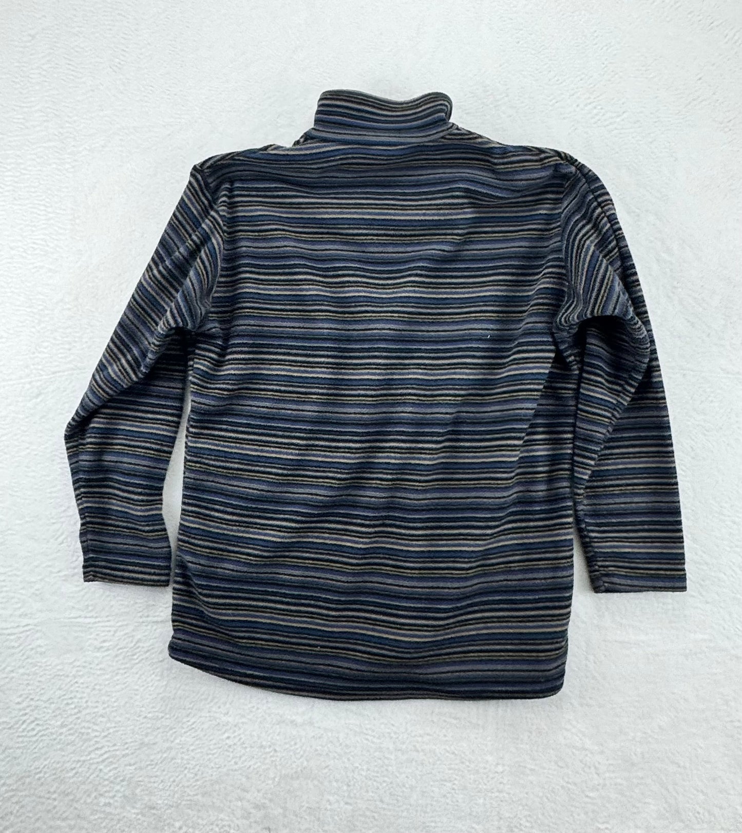Vintage Patagonia Men's Expedition Weight Capilene 1/4 Zip Base Layer Striped XL