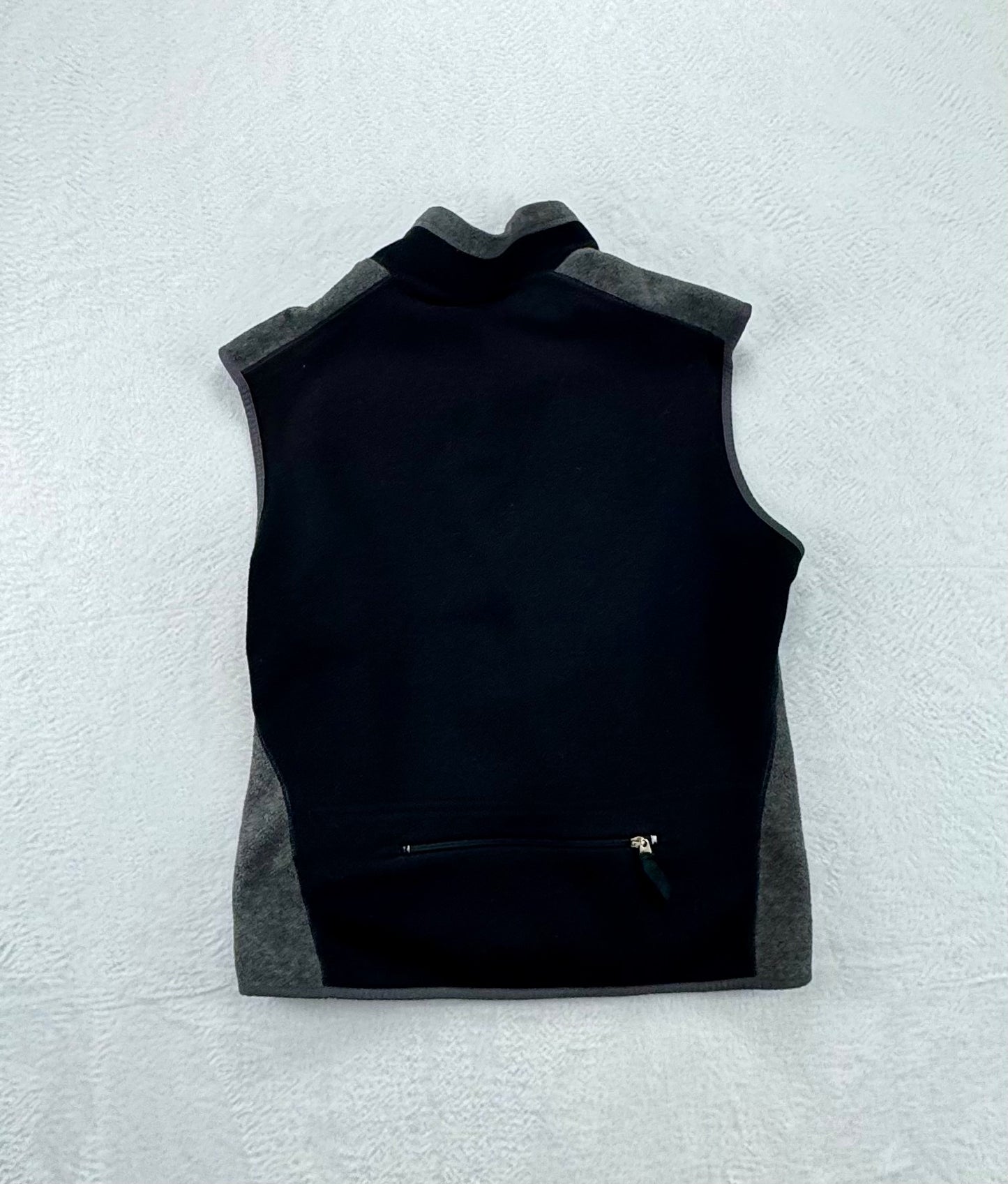 Vintage Patagonia Mens Windproof Fleece Vest – Gray / Black – XL