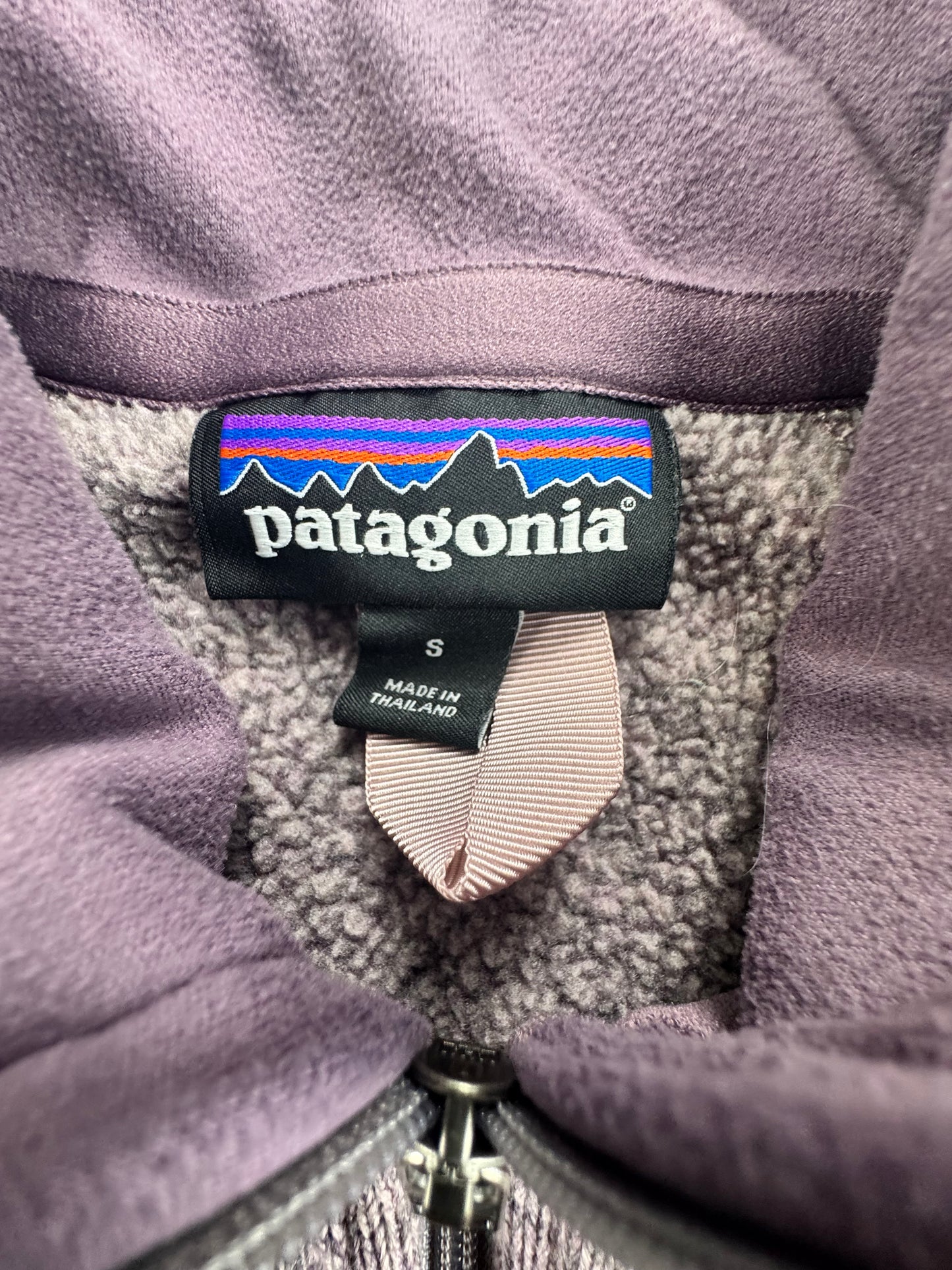 Patagonia Women's Better Sweater® 1/4-Zip Fleece Pullover – Heathered Purple – Small