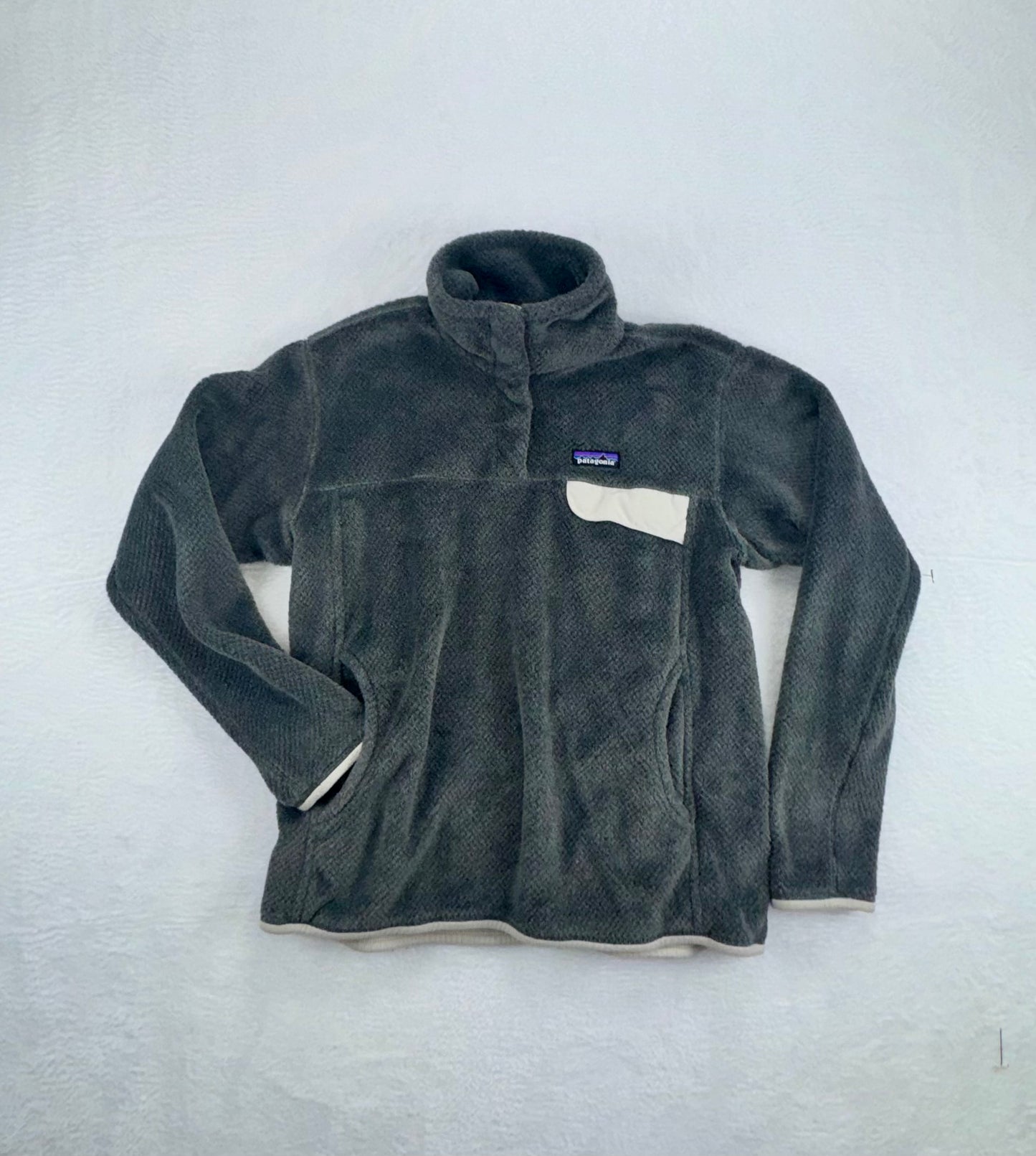 Patagonia Women's Re-Tool Snap-T® Fleece Pullover – Forge Grey – Large