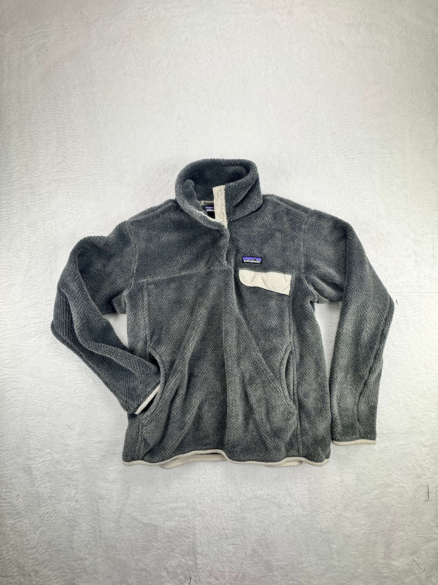 Patagonia Women's Re-Tool Snap-T® Fleece Pullover – Forge Grey – Large