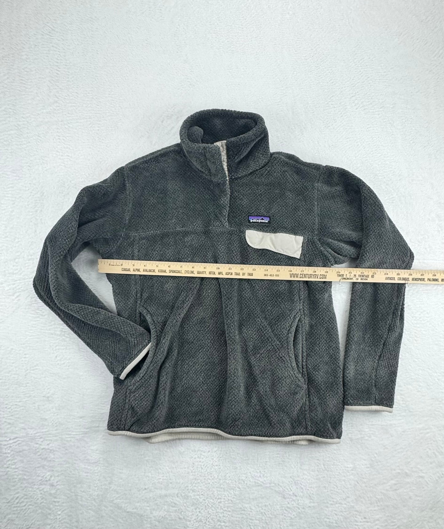 Patagonia Women's Re-Tool Snap-T® Fleece Pullover – Forge Grey – Large