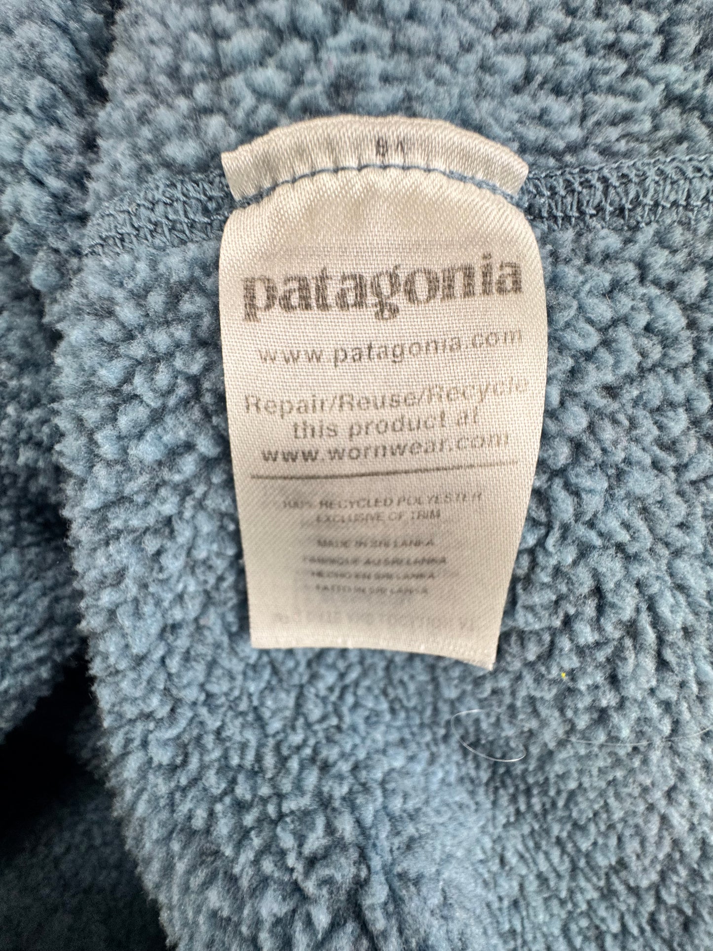 Patagonia Women's Better Sweater® 1/4-Zip Fleece – Blue Heather – Small