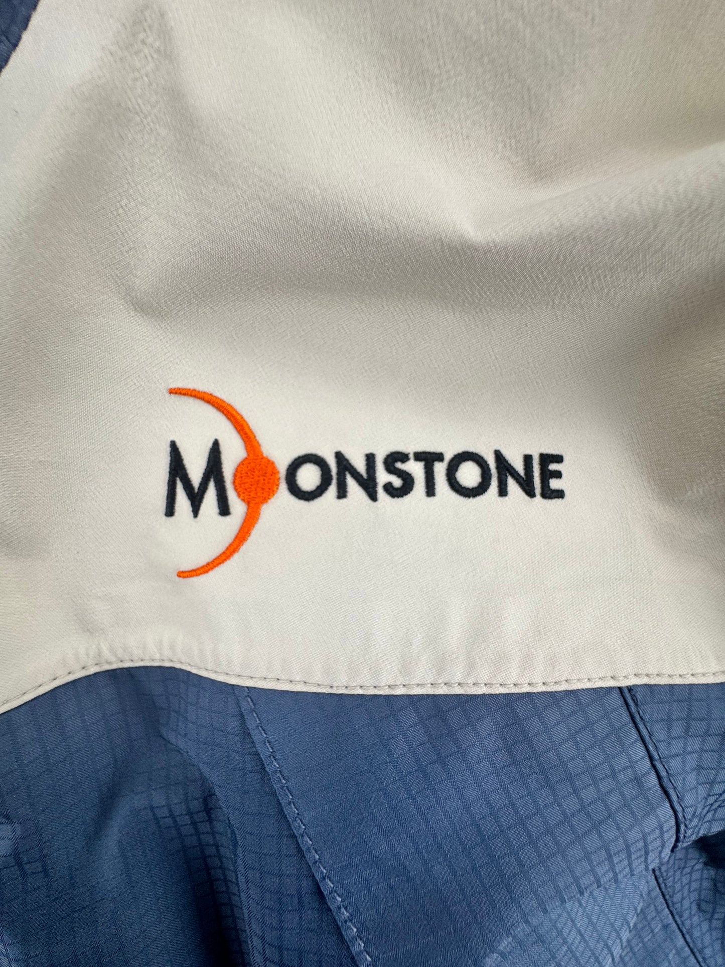 Moonstone Vintage Gore-Tex Hooded Shell Jacket Blue/Tan