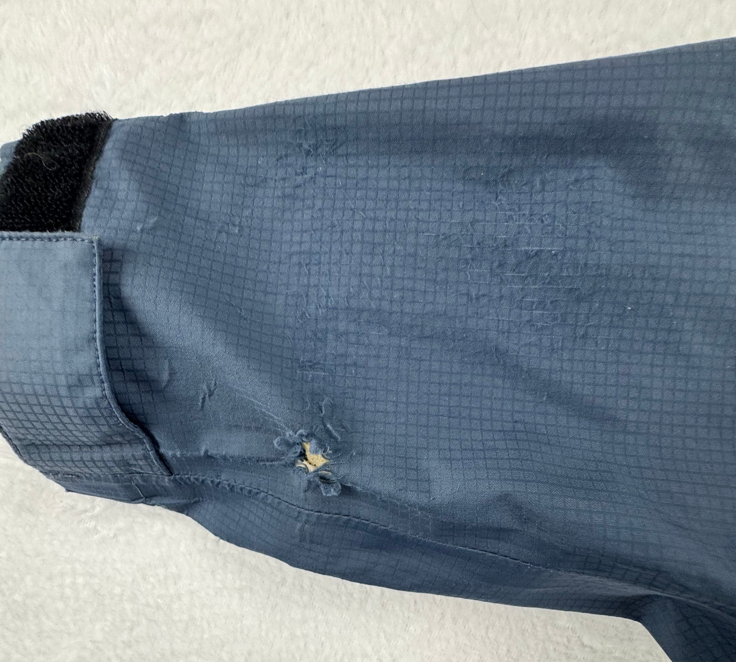 Moonstone Vintage Gore-Tex Hooded Shell Jacket Blue/Tan