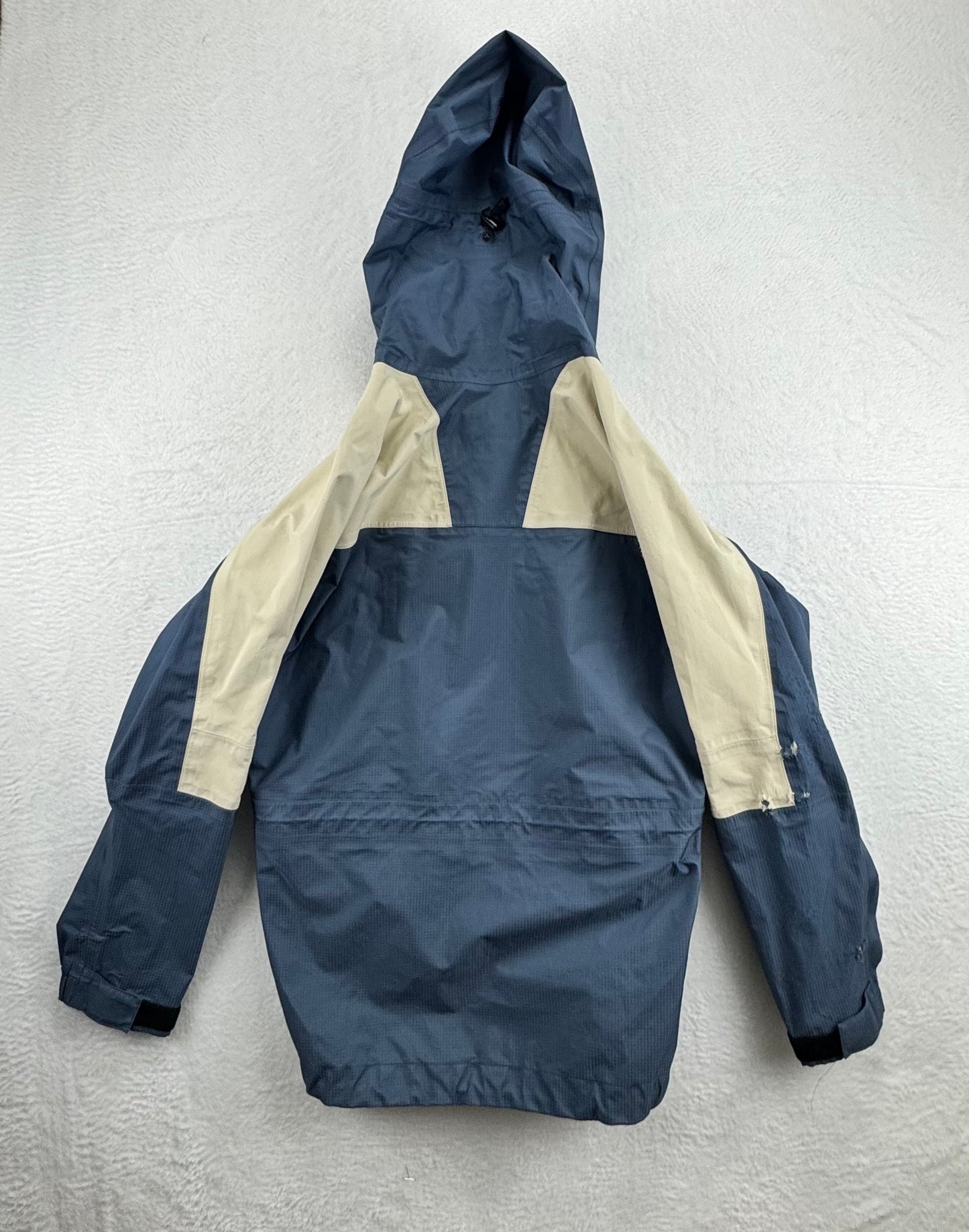 Moonstone Vintage Gore-Tex Hooded Shell Jacket Blue/Tan
