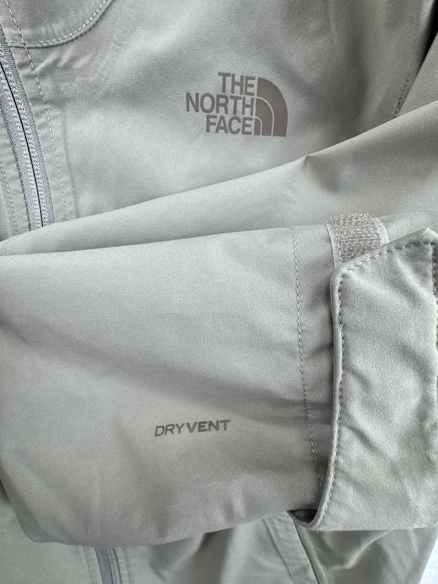 The North Face Women's DryVent Hooded Rain Jacket – Khaki/Taupe – Large