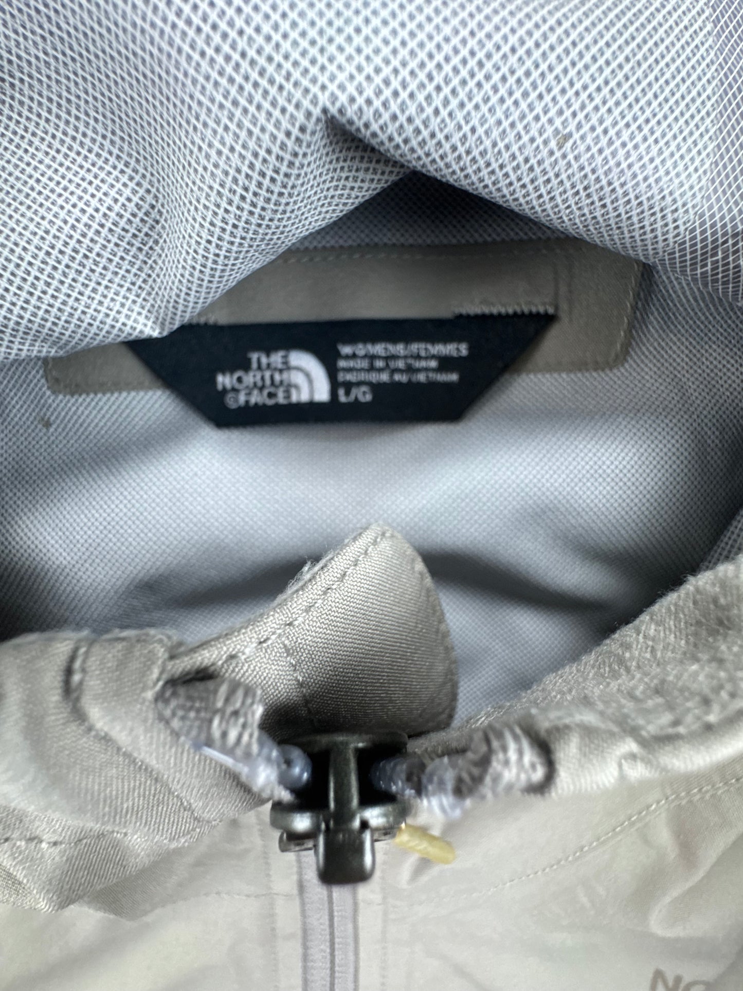 The North Face Women's DryVent Hooded Rain Jacket – Khaki/Taupe – Large