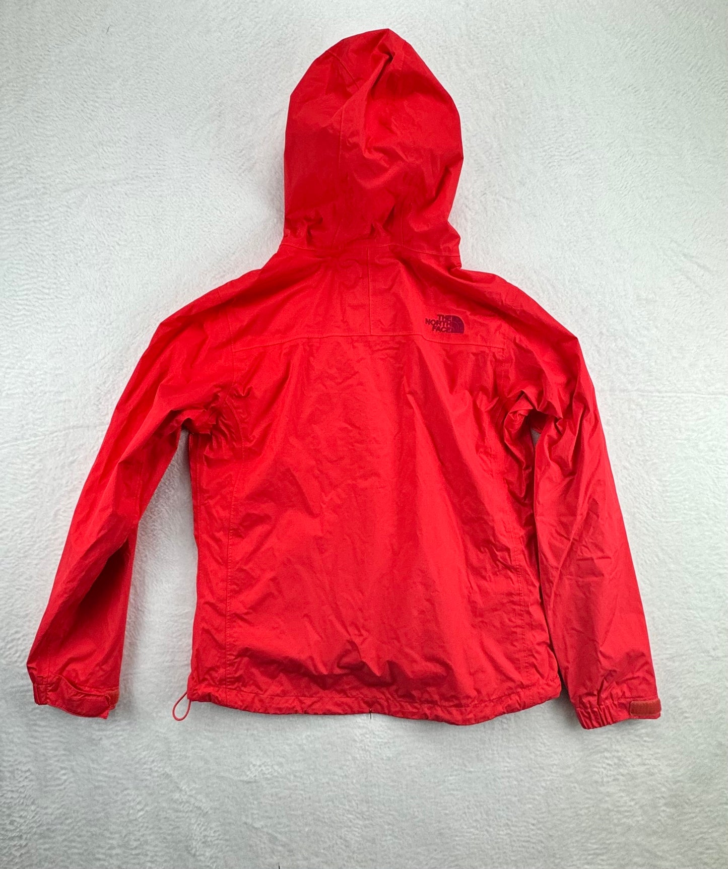 The North Face Women's HyVent Hooded Rain Jacket – Red – Small
