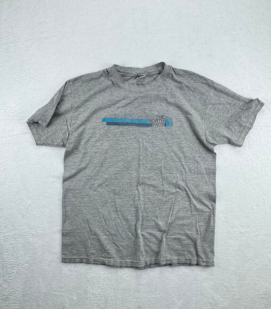 The North Face Vintage Logo Graphic T-Shirt Gray Short Sleeve Men's L