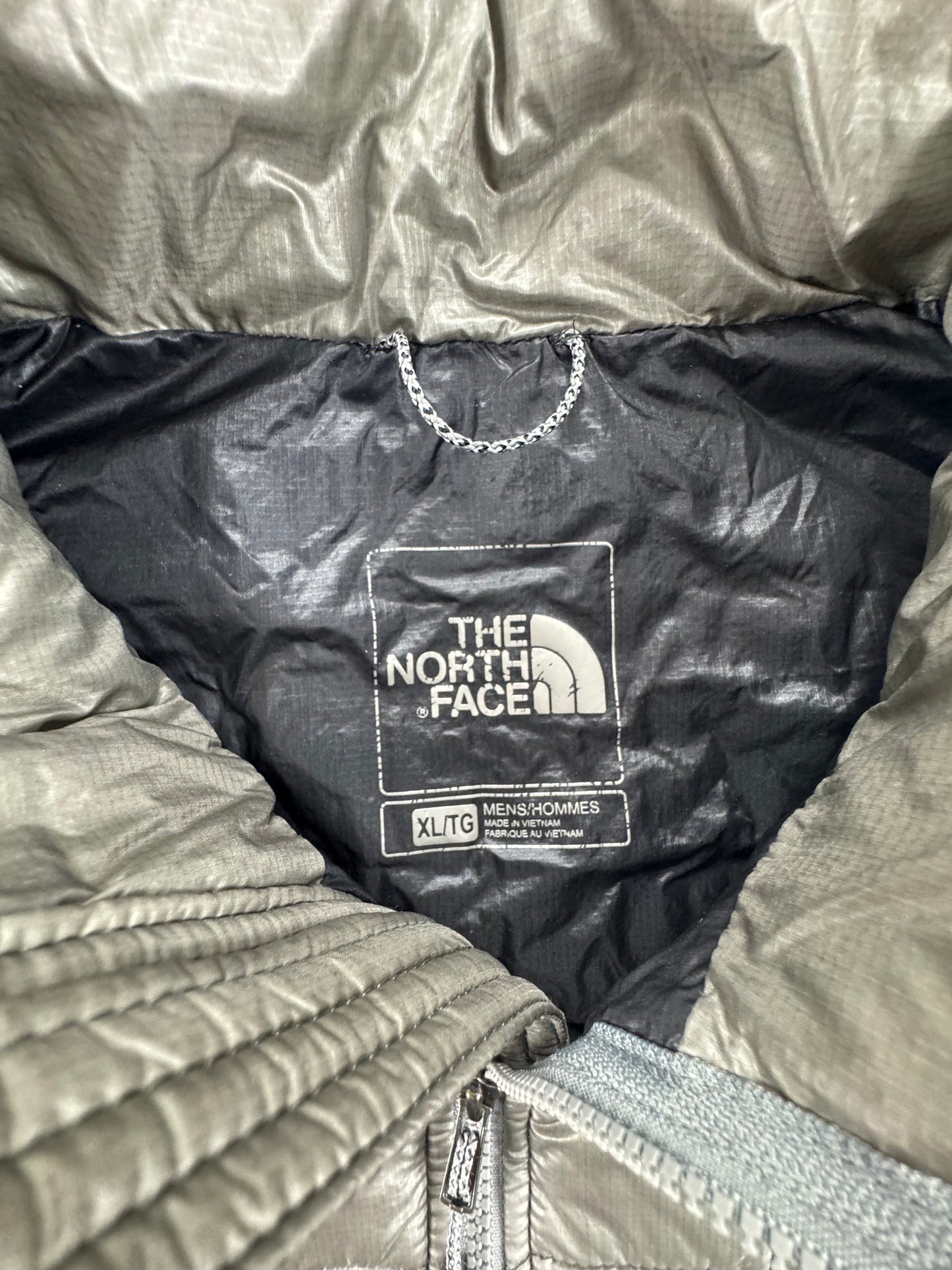 The North Face Men's ThermoBall Insulated Vest Olive Green Full Zip Packable XL