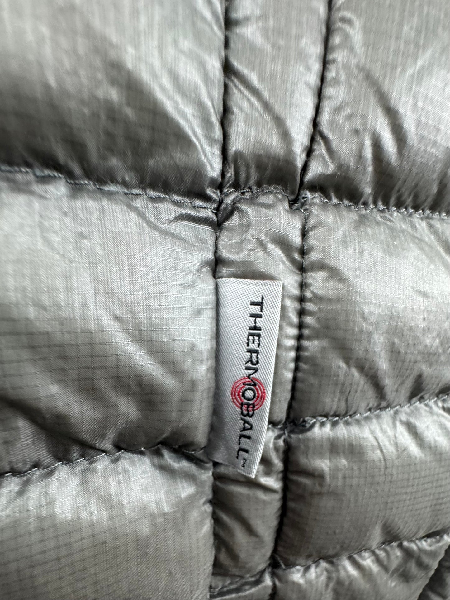 The North Face Men's ThermoBall Insulated Vest Olive Green Full Zip Packable XL