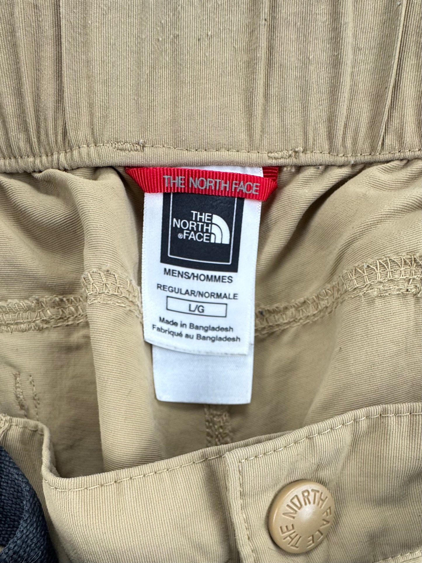 The North Face Men’s Convertible Cargo Hiking Pants – Khaki – Large