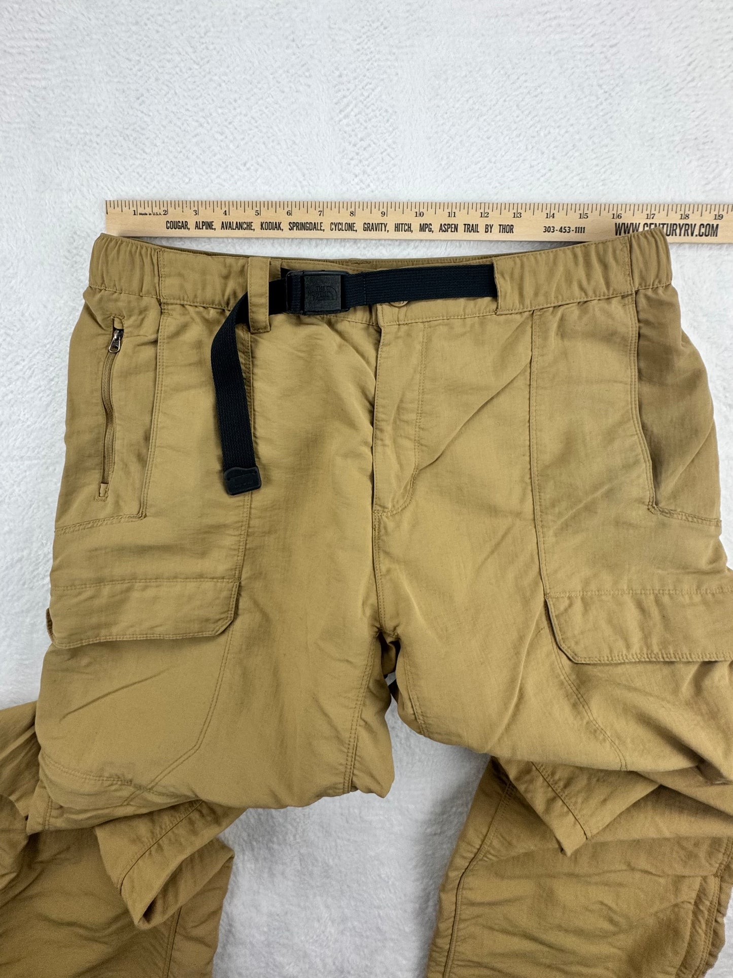 The North Face Men’s Convertible Cargo Hiking Pants – Khaki – Large