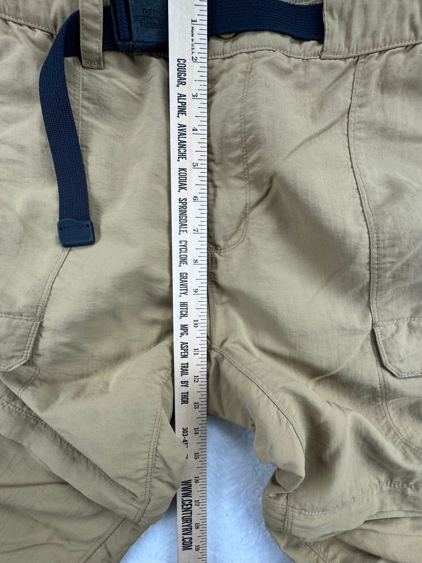The North Face Men’s Convertible Cargo Hiking Pants – Khaki – Large