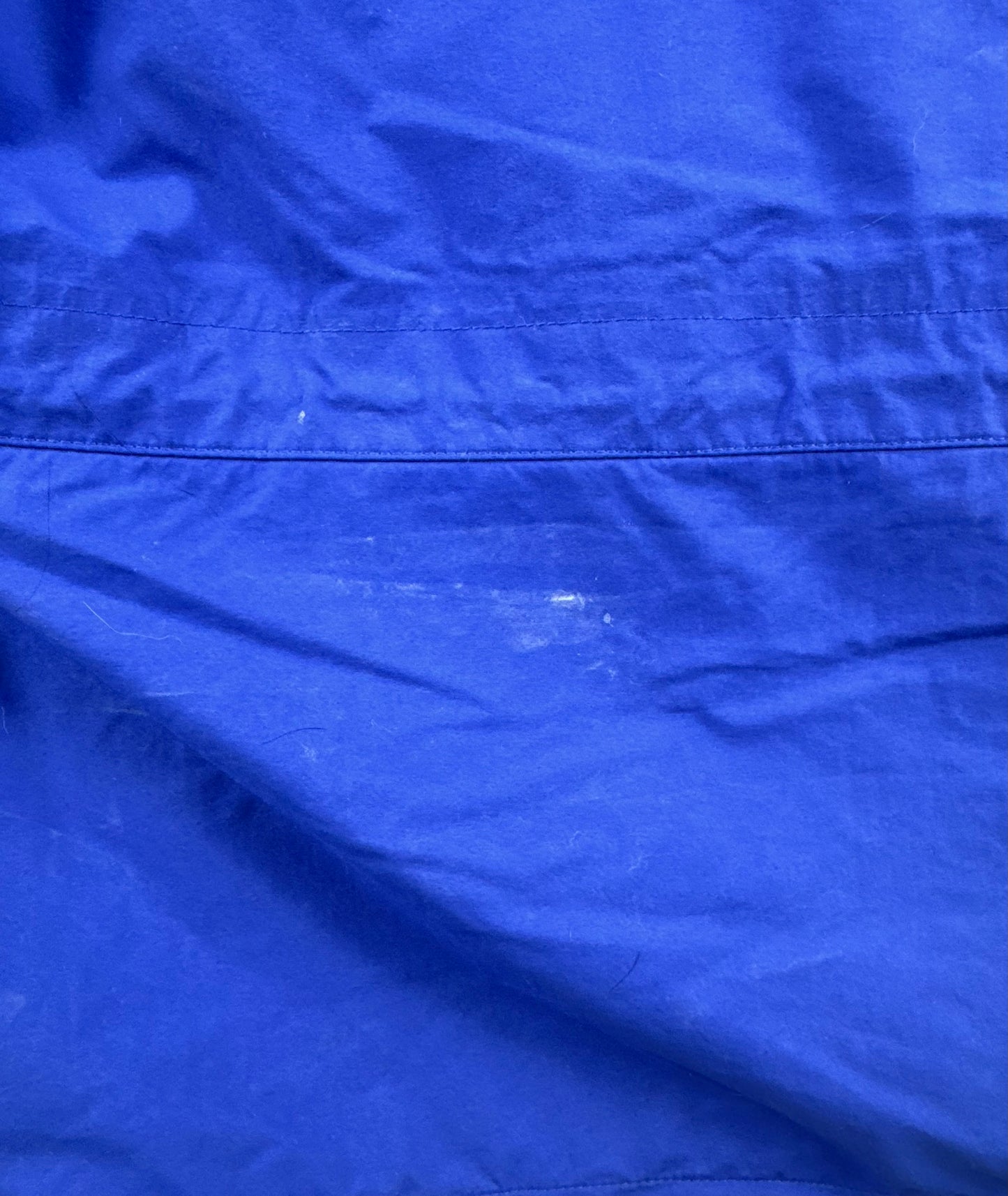 Patagonia Vintage Storm Jacket 83602 Blue Hooded Rain Shell Parka Large