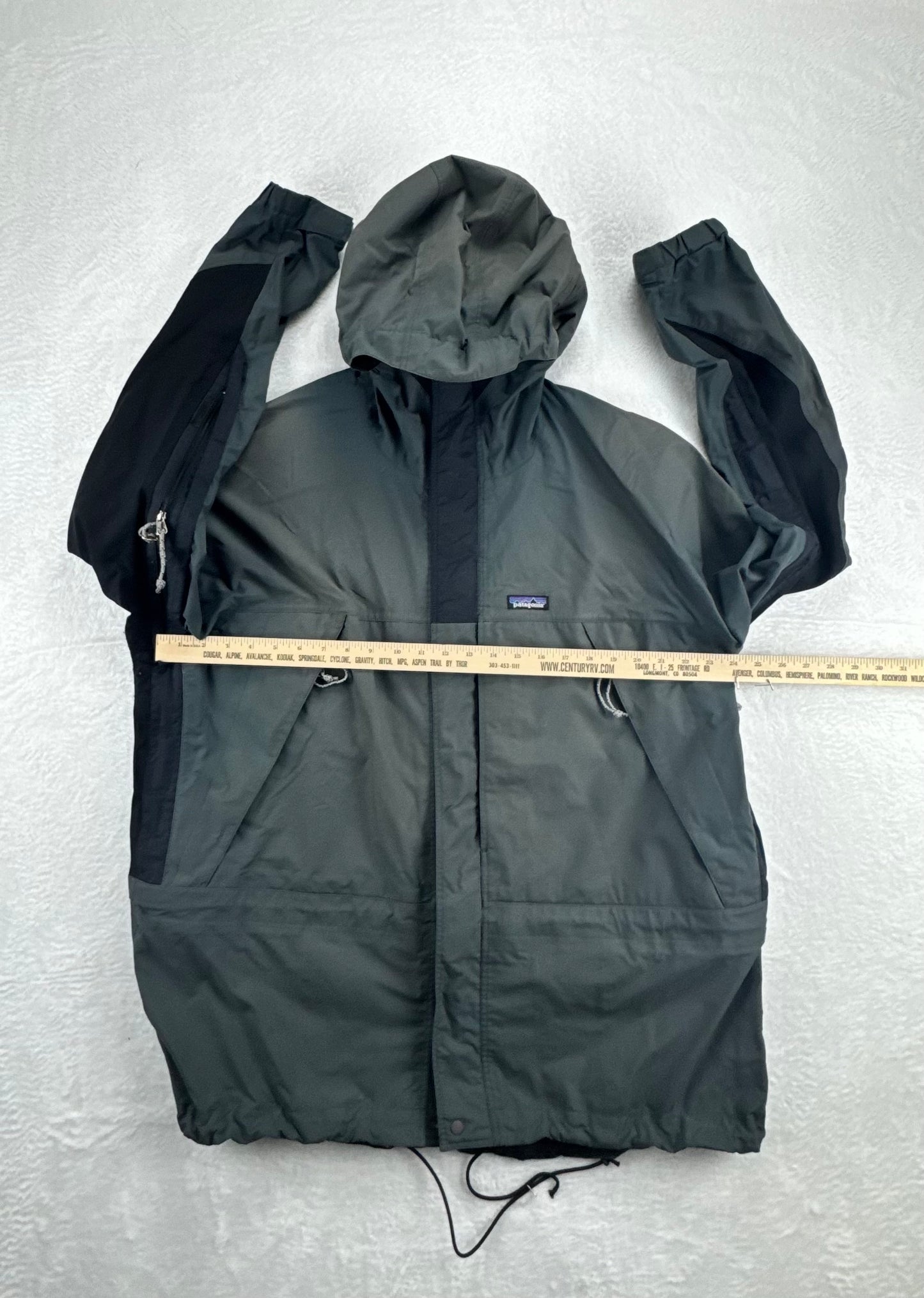 Patagonia H2No Waterproof Shell Jacket Olive Green / Black Men's XL