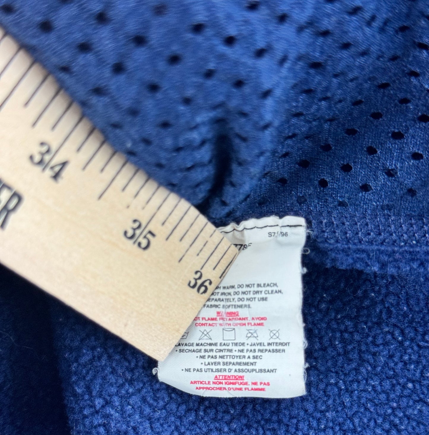 Vintage Patagonia Synchilla Fleece Vest Blue XL Made in Canada Fall 1996