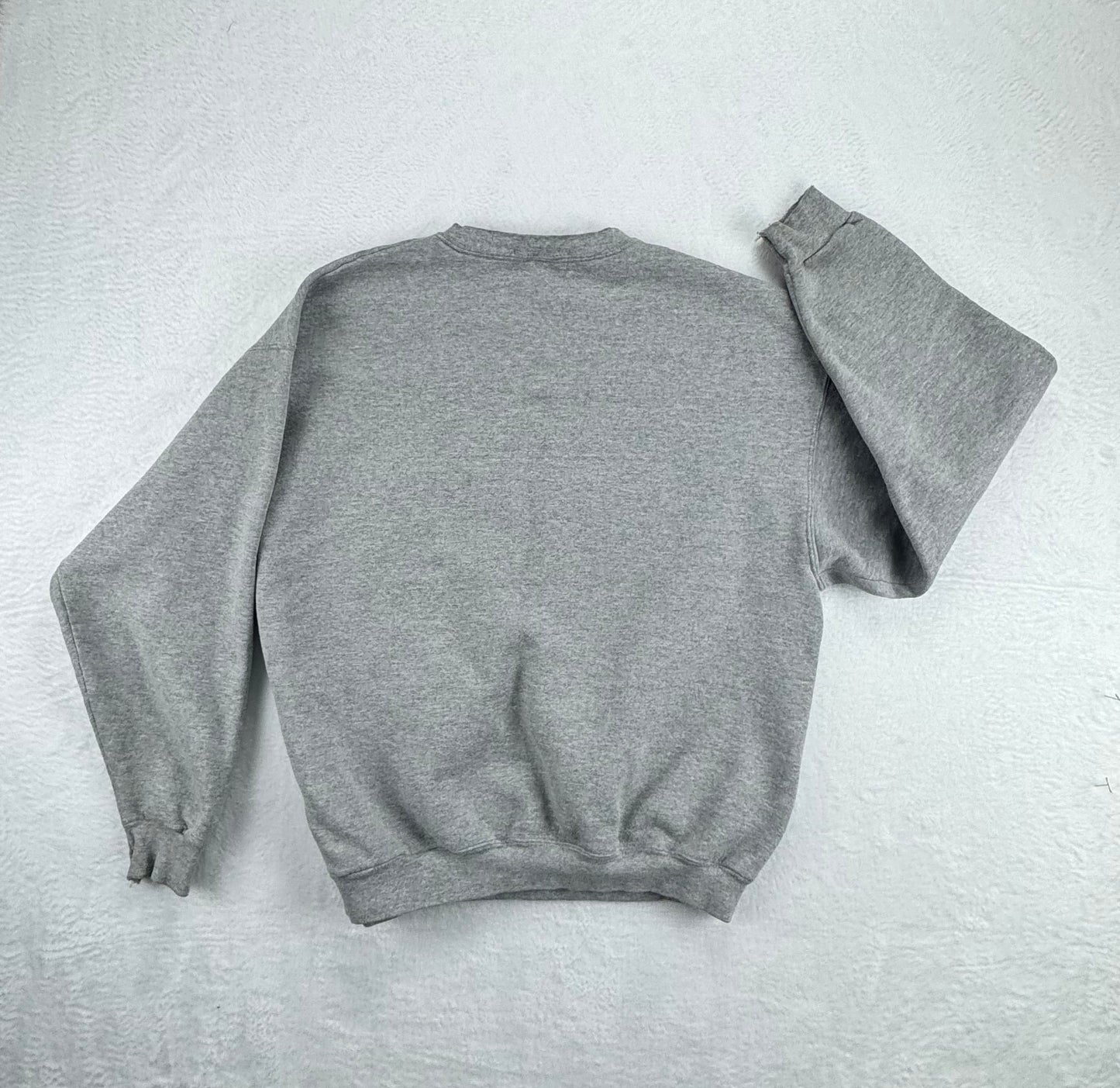 Vintage 1990s Patagonia Burton 77 Snowboards Crewneck Sweatshirt Gray Mens Large